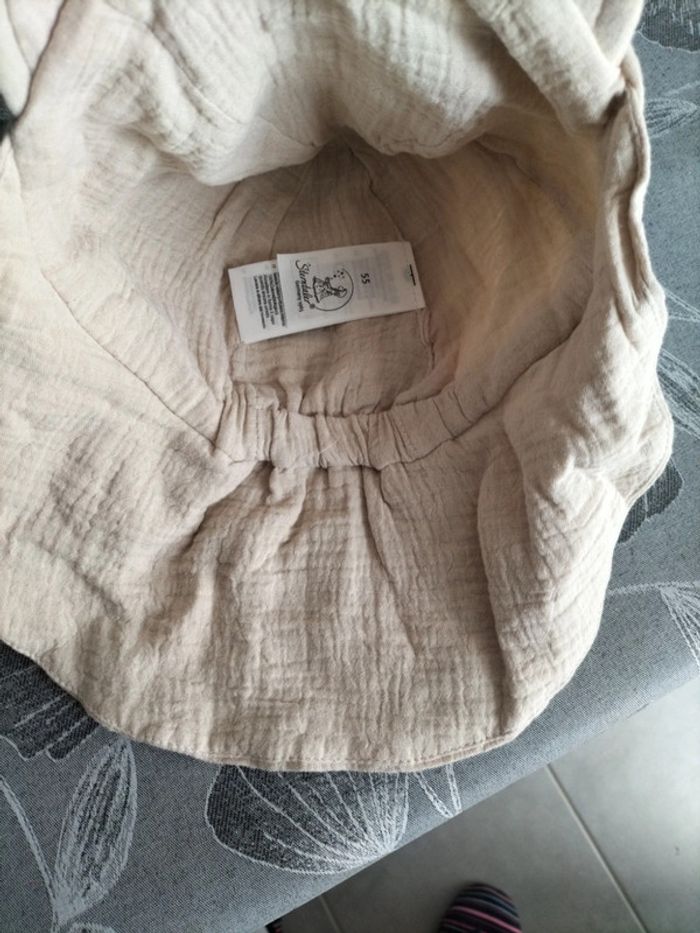 Casquette coton neuve Sterntaler 55 cms - photo numéro 2