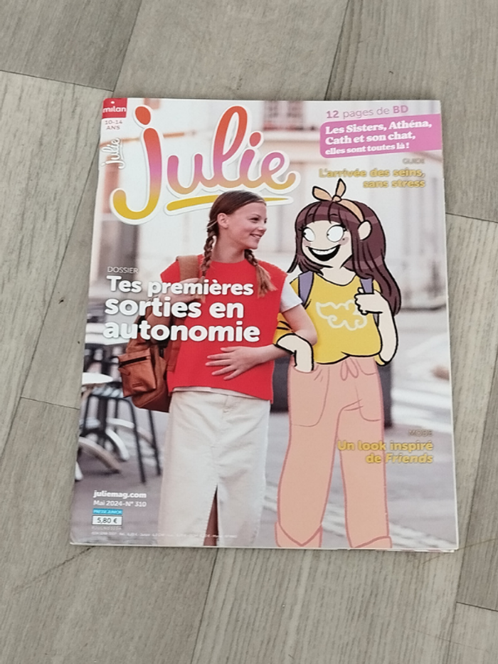Lot de 10 magazines Julie années2024 L092 - photo numéro 7