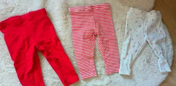 Lot 3 leggings 6 mois