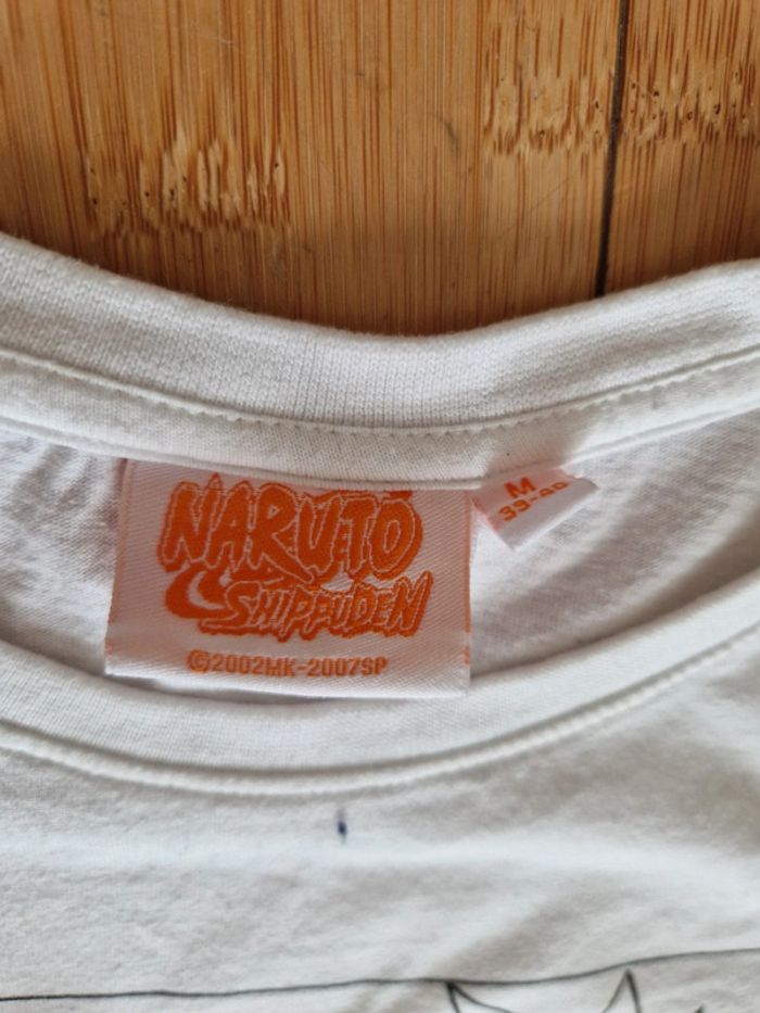 T-shirt blanc Naruto Taille M - photo numéro 2