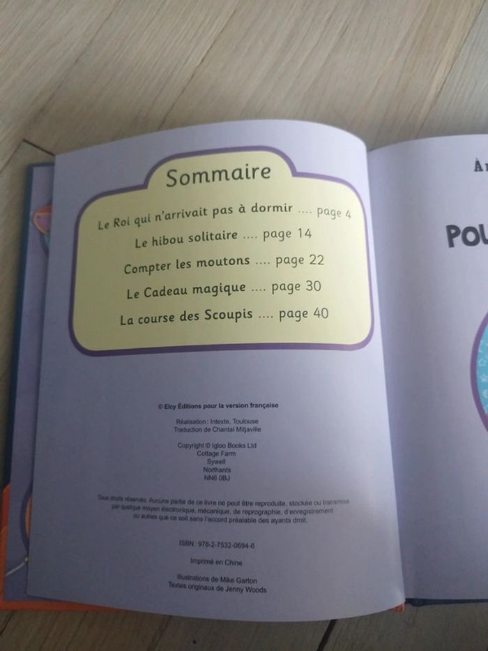 Livre histoire pour s'endormir - photo numéro 3