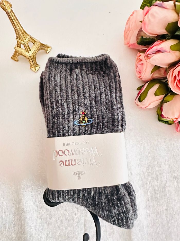 Chaussettes Vivienne Westwood gris
