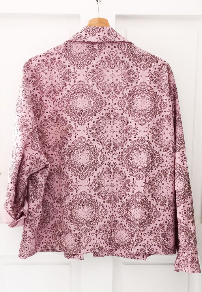 Veste courte rose légère - Shein - (T. XL) - Très bon état - photo numéro 6