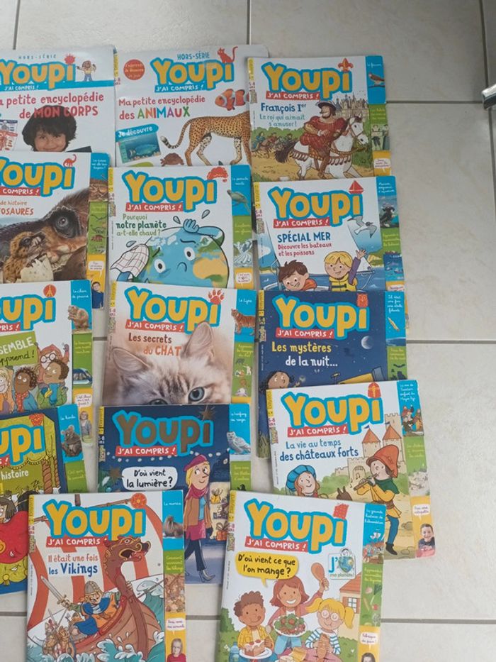 Lot de 14 magazines Youpi j'ai compris 5-8 ans - photo numéro 3