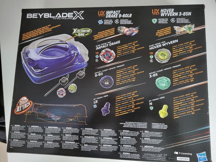 Arene Beyblade X Drop Attack Battle Set - photo numéro 2