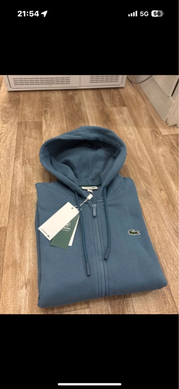 Sweat à capuche Lacoste neuf