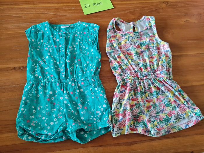 Lot de 2 combi 24 mois