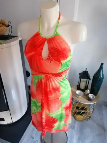 Robe flashy dos nu 38