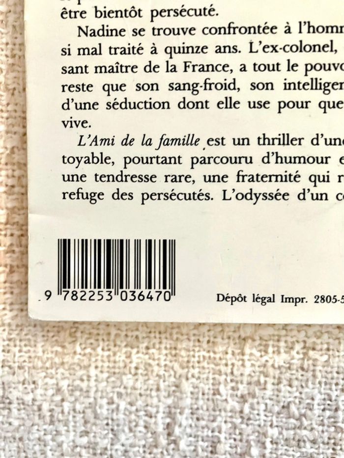 Christine Arnothy - L'ami de la famille - le Livre De Poche - photo numéro 7