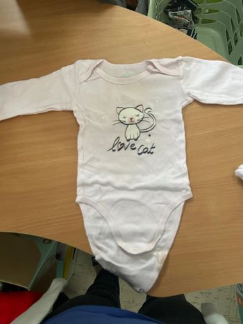 Lot 5 bodys manche longue