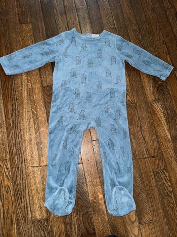 Pyjama velour Bout’chou 24 mois