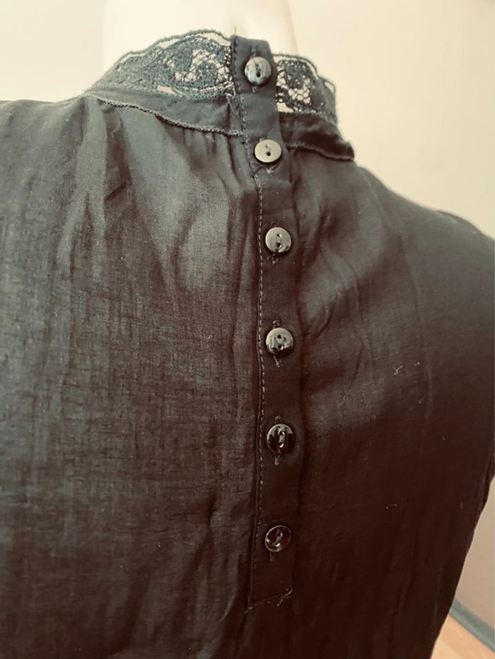 Blouse sans manche dentelle - photo numéro 9