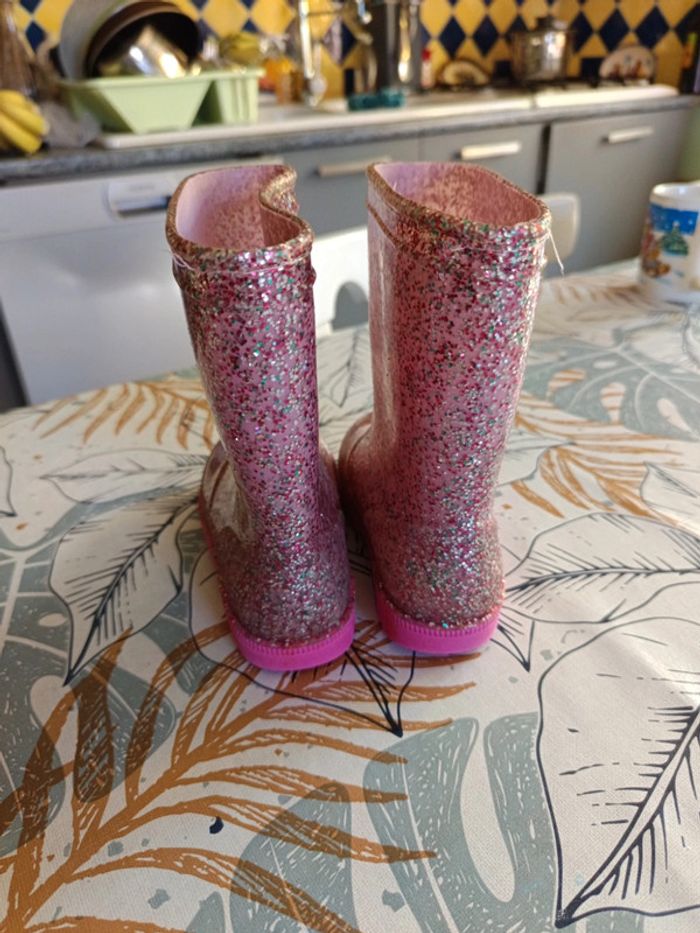 Bottes paillettes taille 26 - photo numéro 2