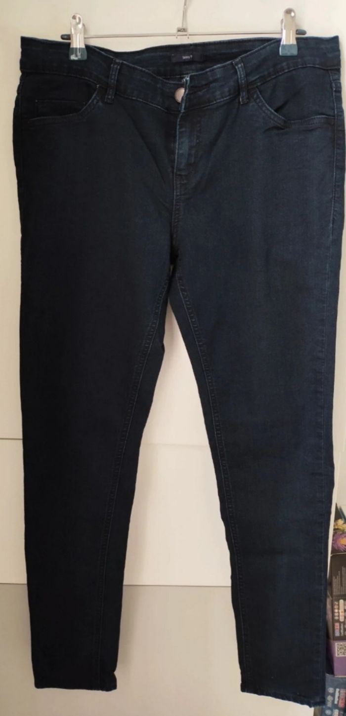 Jean Skinny Kiabi - Taille 42 - Bleu Brut comme neuf - photo numéro 1