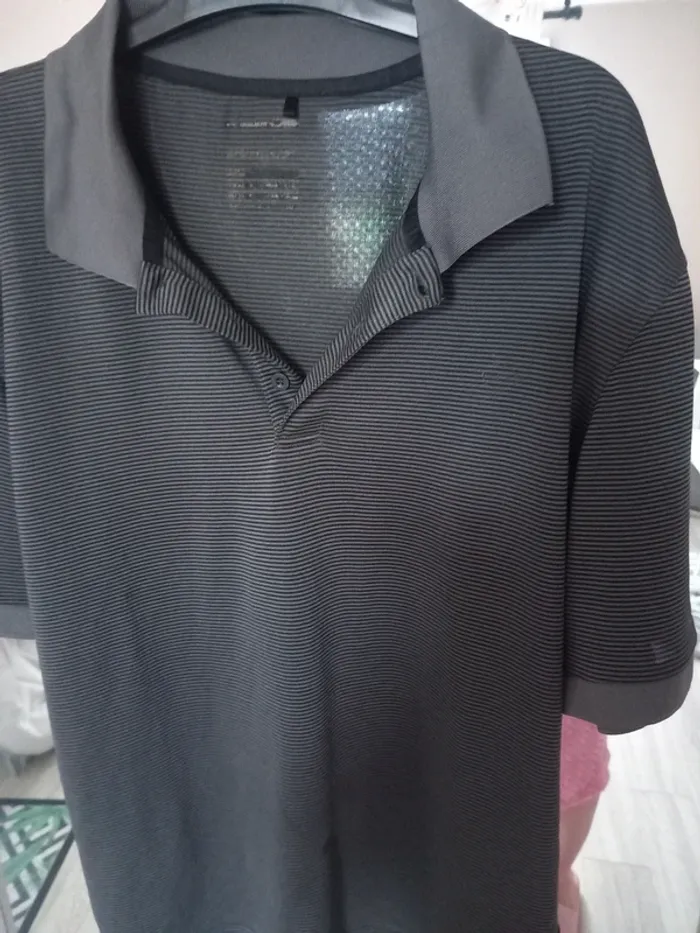 Polo noir,gris - photo numéro 2
