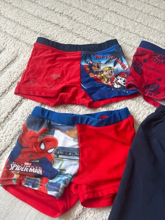 Lot maillot de bain short de bain piscine plage 3 ans - photo numéro 3