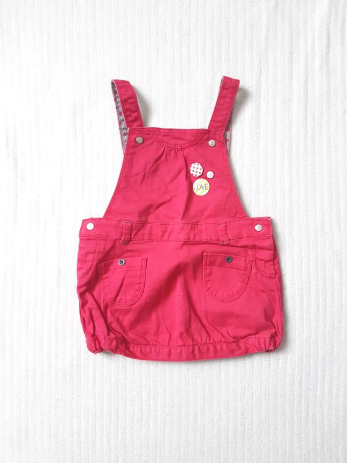 Robe en jean rose Gémo 12 mois