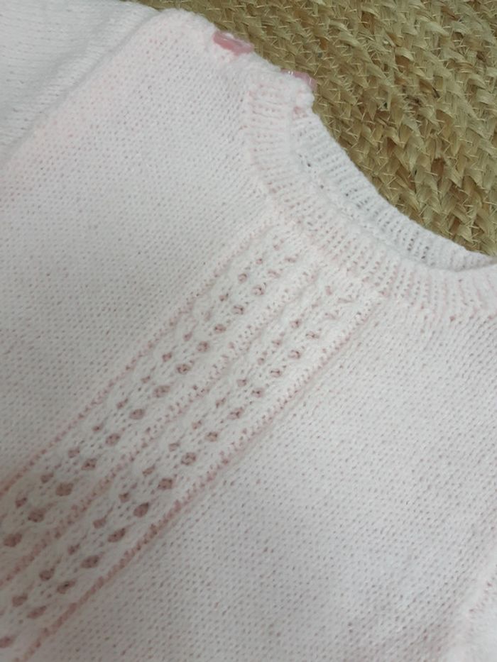 Ensemble gilet et robe en maille - photo numéro 5