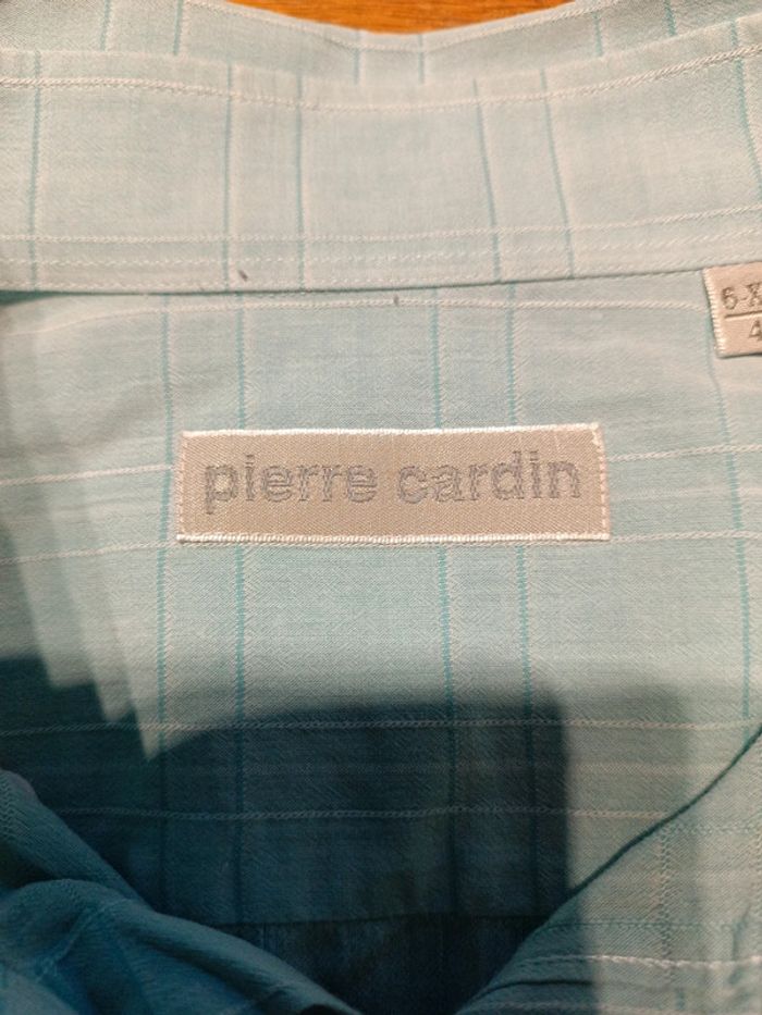 Chemise turquoise Pierre Cardin XXL - photo numéro 3