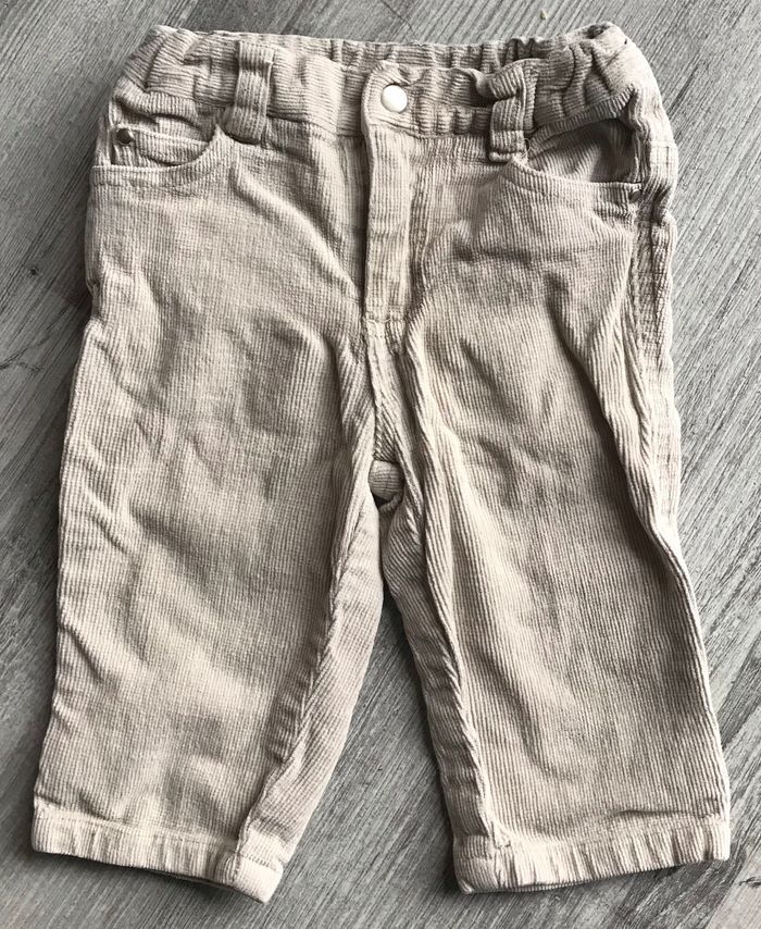 Pantalon velours 9 mois Fixoni