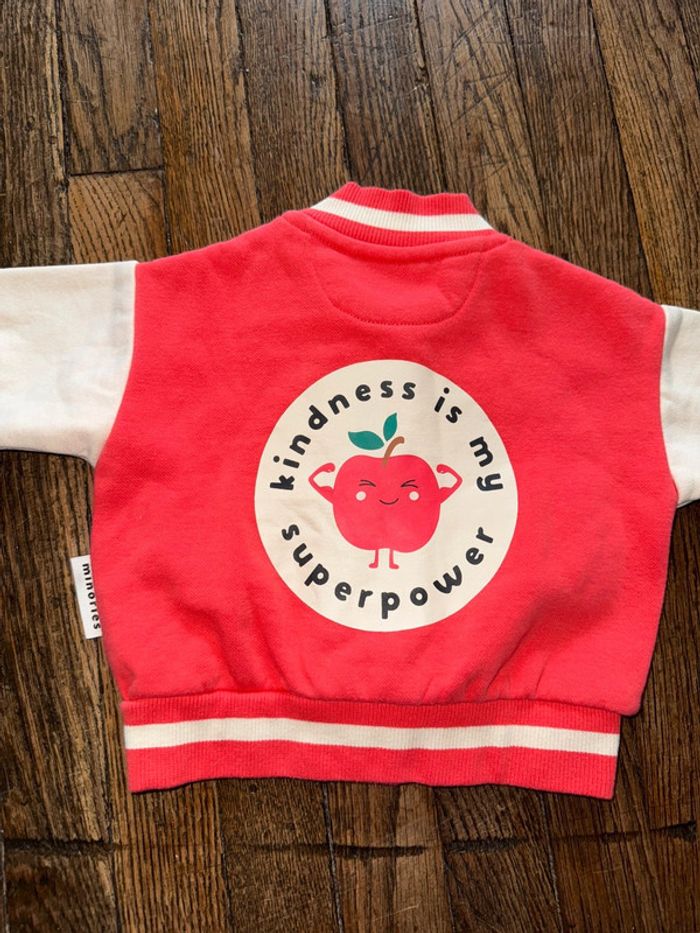 Blouson minories 1-2 mois (taille plutôt grand) - photo numéro 3