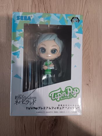 Figurine norman promised neverland gilet vert