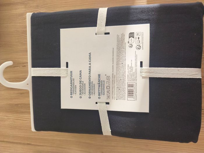 🛏️ Parure de lit satin – 200x210 cm + 2 taies (65x65) - photo numéro 4