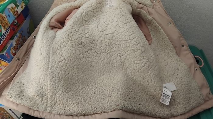 Parka manteau rose - photo numéro 4