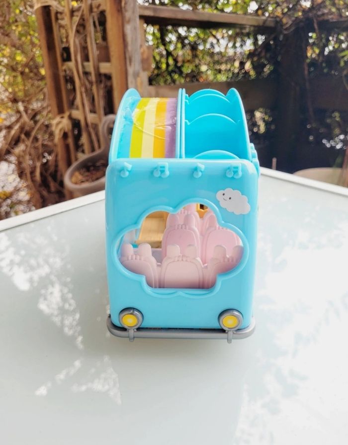 Sylvanian Families 🌈 Bus arc-en-ciel sunshine 🌈 avec famille Herisson - photo numéro 9