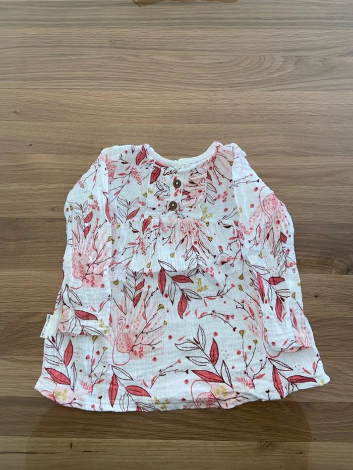 Robe gaz de coton