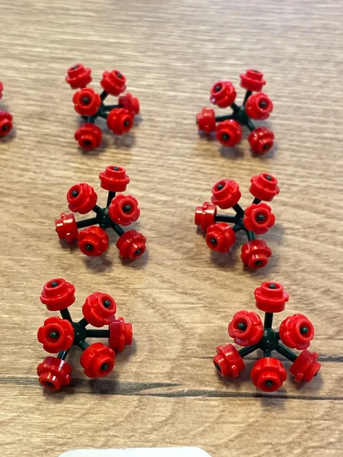 Lot de 10 bouquets de fleurs LEGO - photo numéro 6