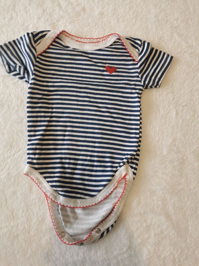 Bodies 3 mois lot de 5 manches courtes - photo numéro 3