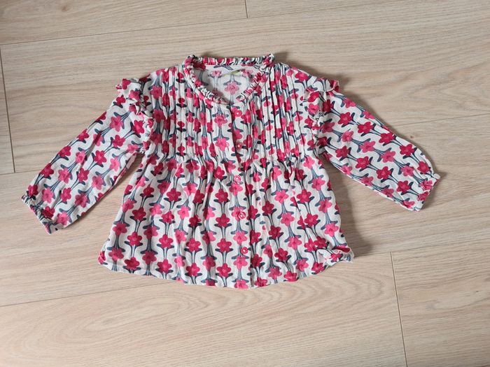 Blouse manche longue tape à l'oeil 18 mois