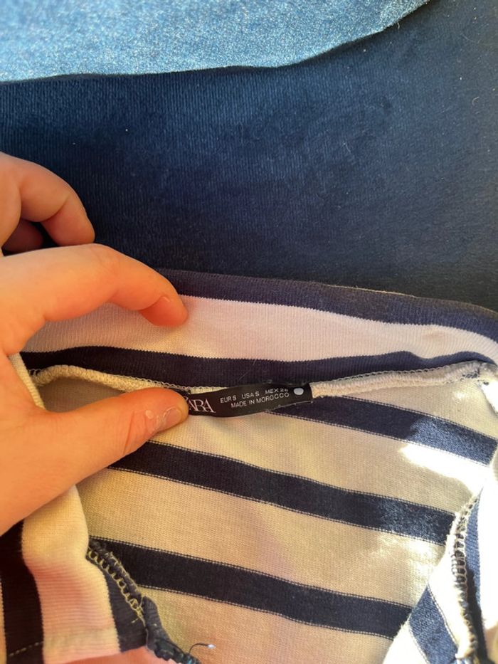 pull marinière zara - photo numéro 4