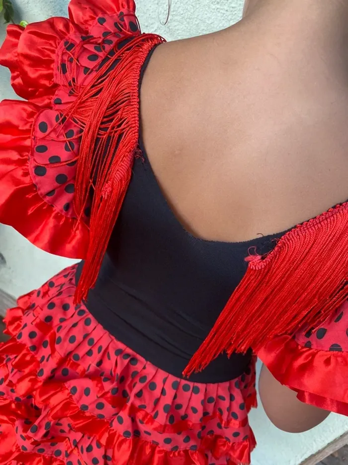 Déguisement Robe tango espagnol 8ans - photo numéro 5