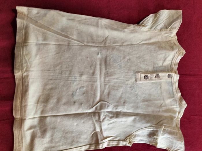 Tee-shirt manches courtes jaune 6 ans Sergent Major - photo numéro 7