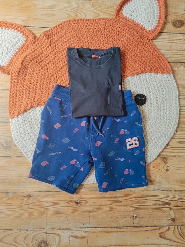 Ensemble garçon tape à l'oeil 8 ans