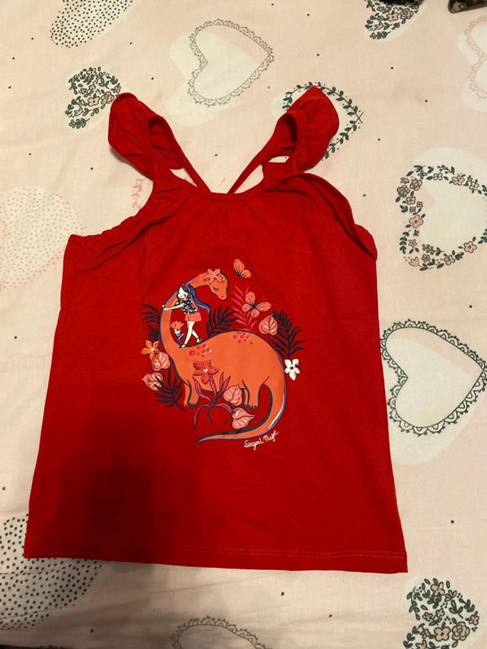 Débardeur dos croisé sergent major taille 7 ans neuf