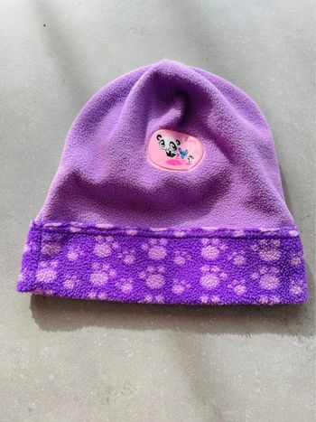 Bonnet fille hiver petshop