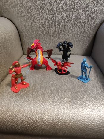 lot dragons chevaliers