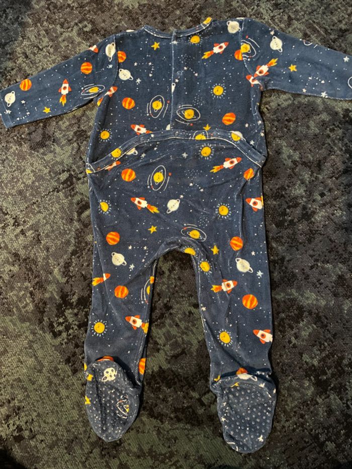 Pyjama velours 18 mois TEX - photo numéro 2