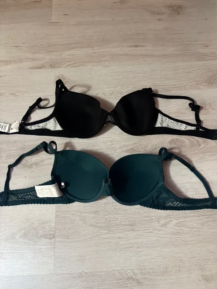 Lot 2 Soutiens-Gorge Tissaia / H&M  90 C - photo numéro 7