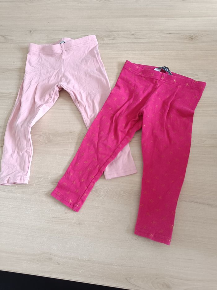 Lot de deux leggings