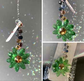 Attrape soleil fleur lumineuse fais main