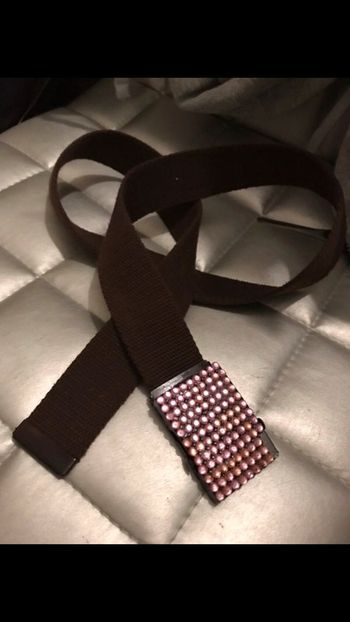 Ceinture boucle à strass