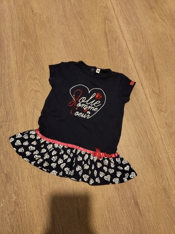 Robe jolie comme un cœur 6 mois