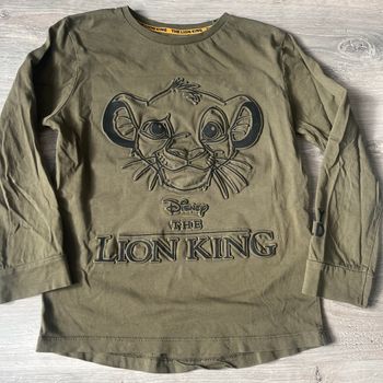 T-shirt manche longue roi lion