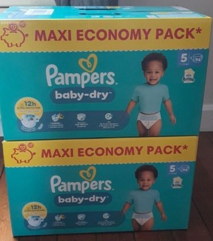 2 packs de 94 couches