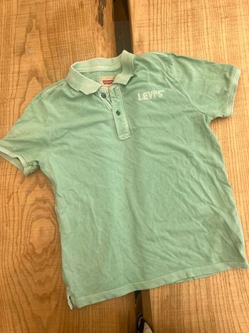 Polo Lévis taille 12 ans été garçon vert