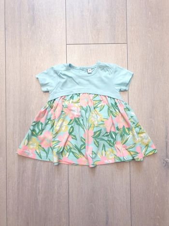 Robe bleu d été. Fille 3 mois